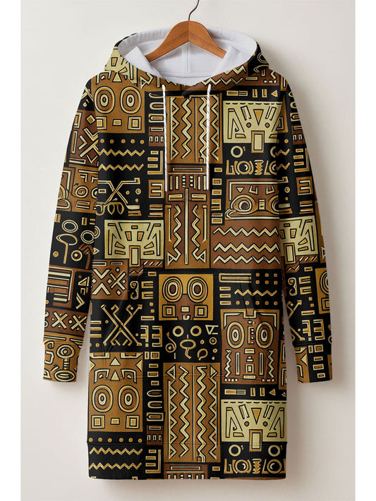 "Sankofa" Hoodie Dress