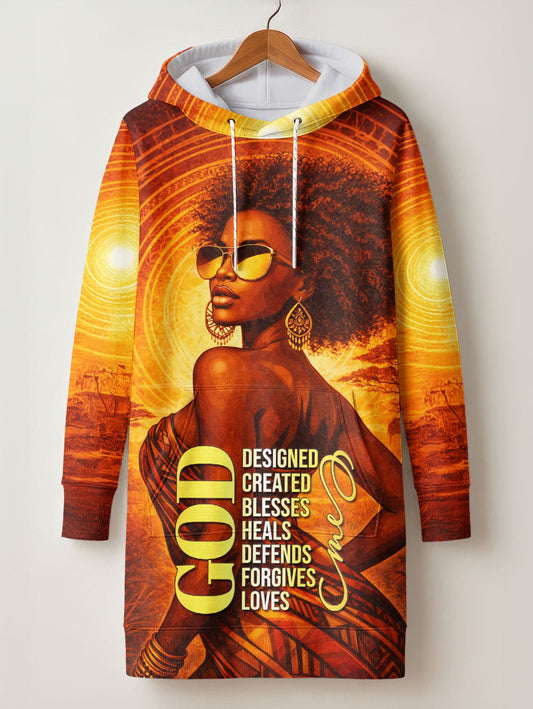 Designed Hoodie Dress