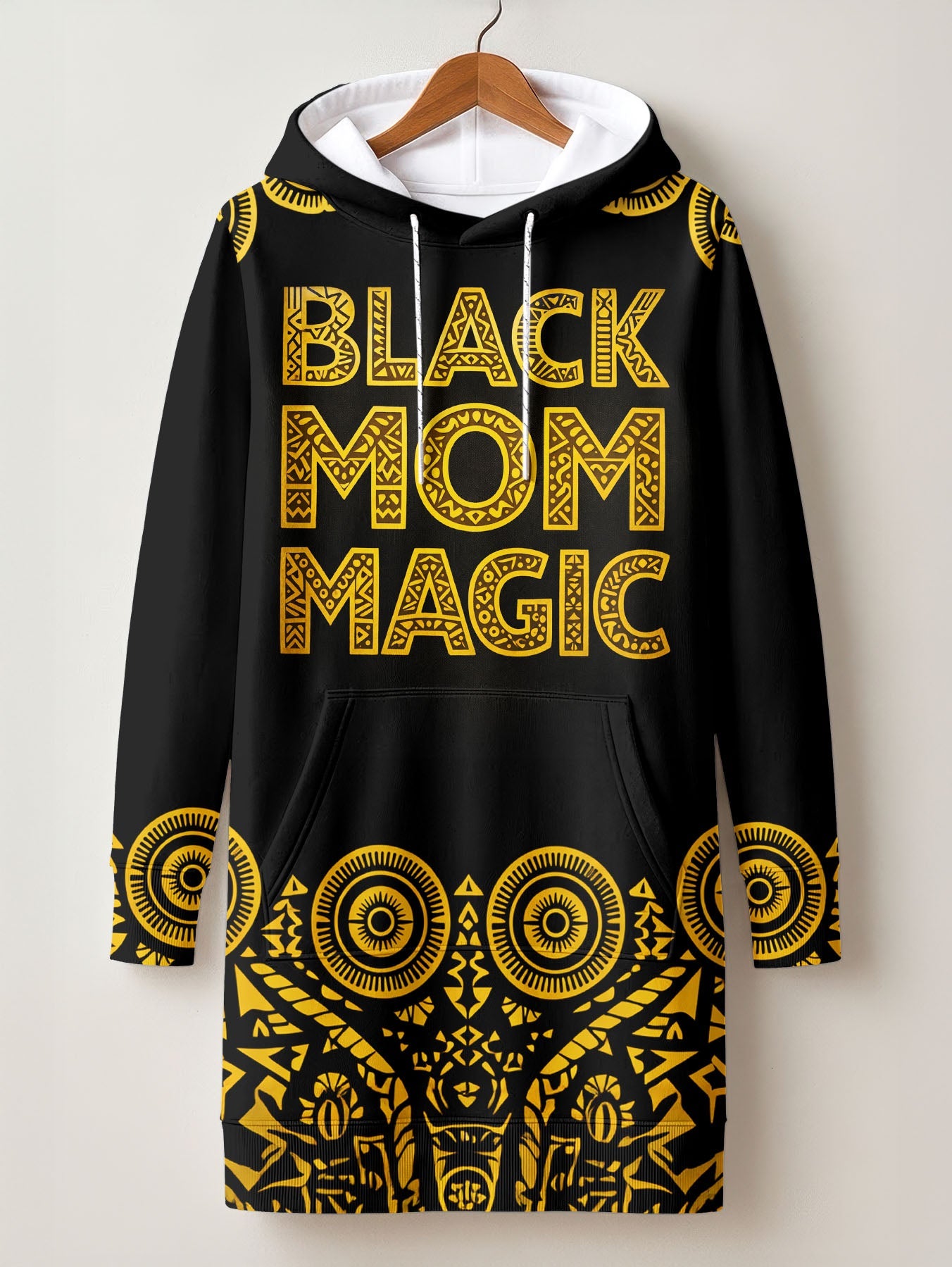 "Mamafo" Hoodie Dress