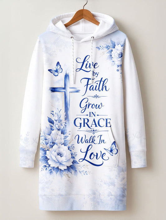"Neema" Hoodie Dress