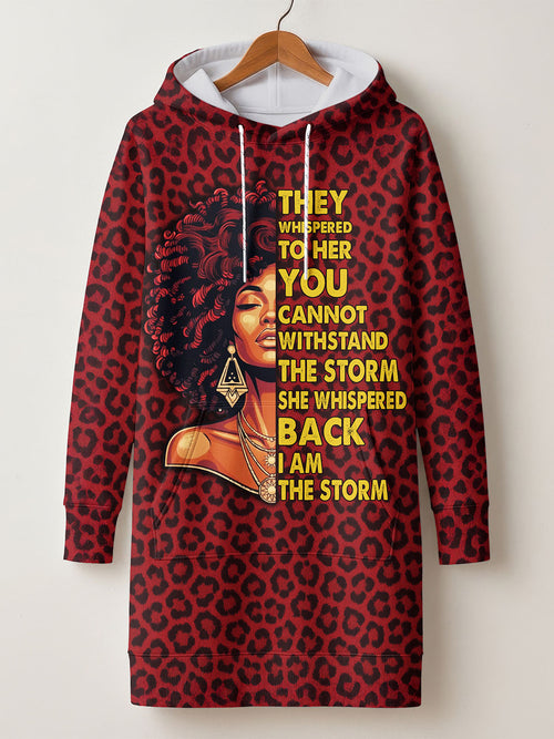 "Unstoppable" Hoodie Dress