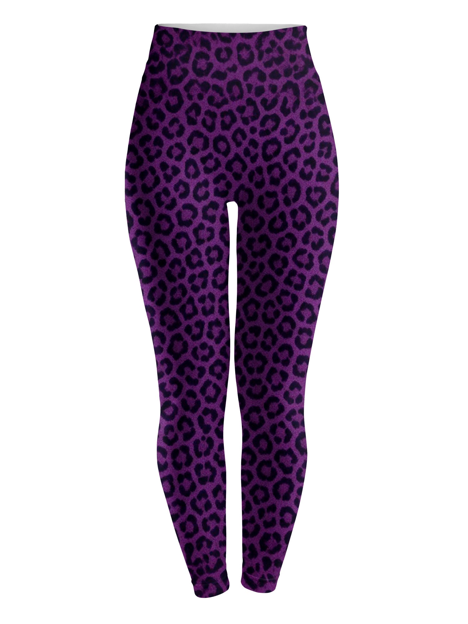 Purple Leopard Leggings