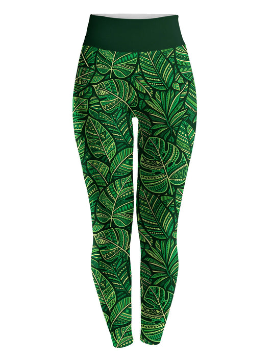 "Asili" Emerald Leggings