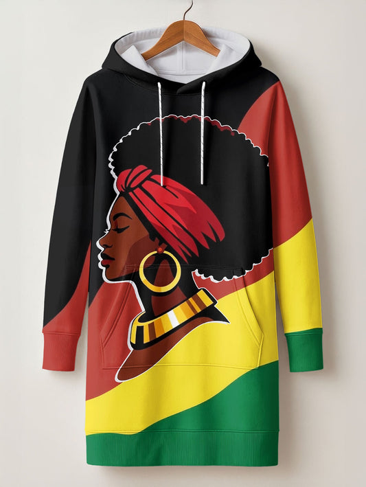 Black History Hoodie Dress