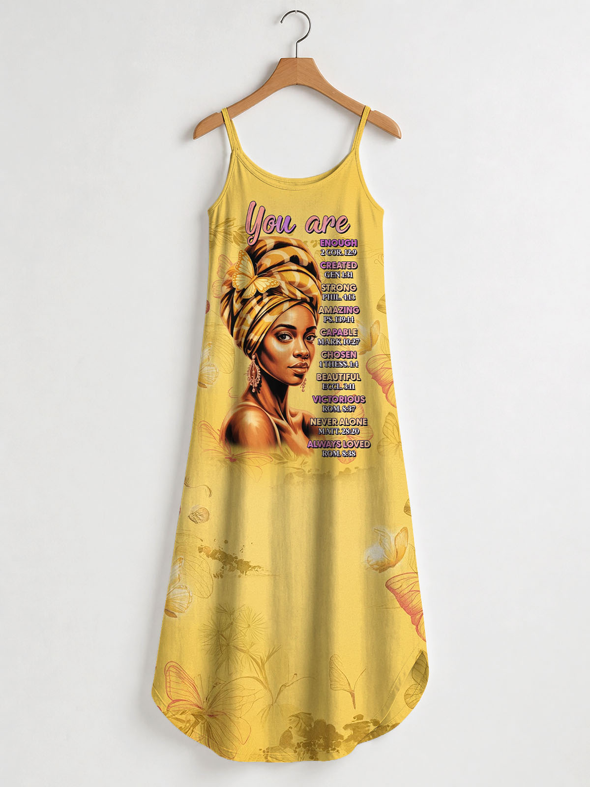 Yellow Orchid Maxi Dress