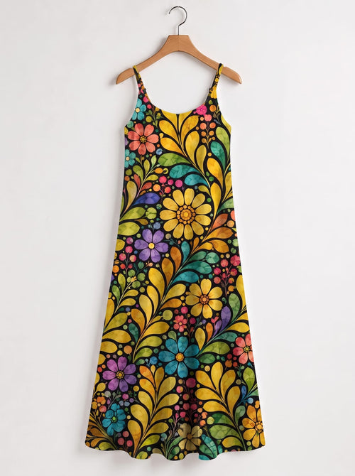 "Njano" Maxi Dress