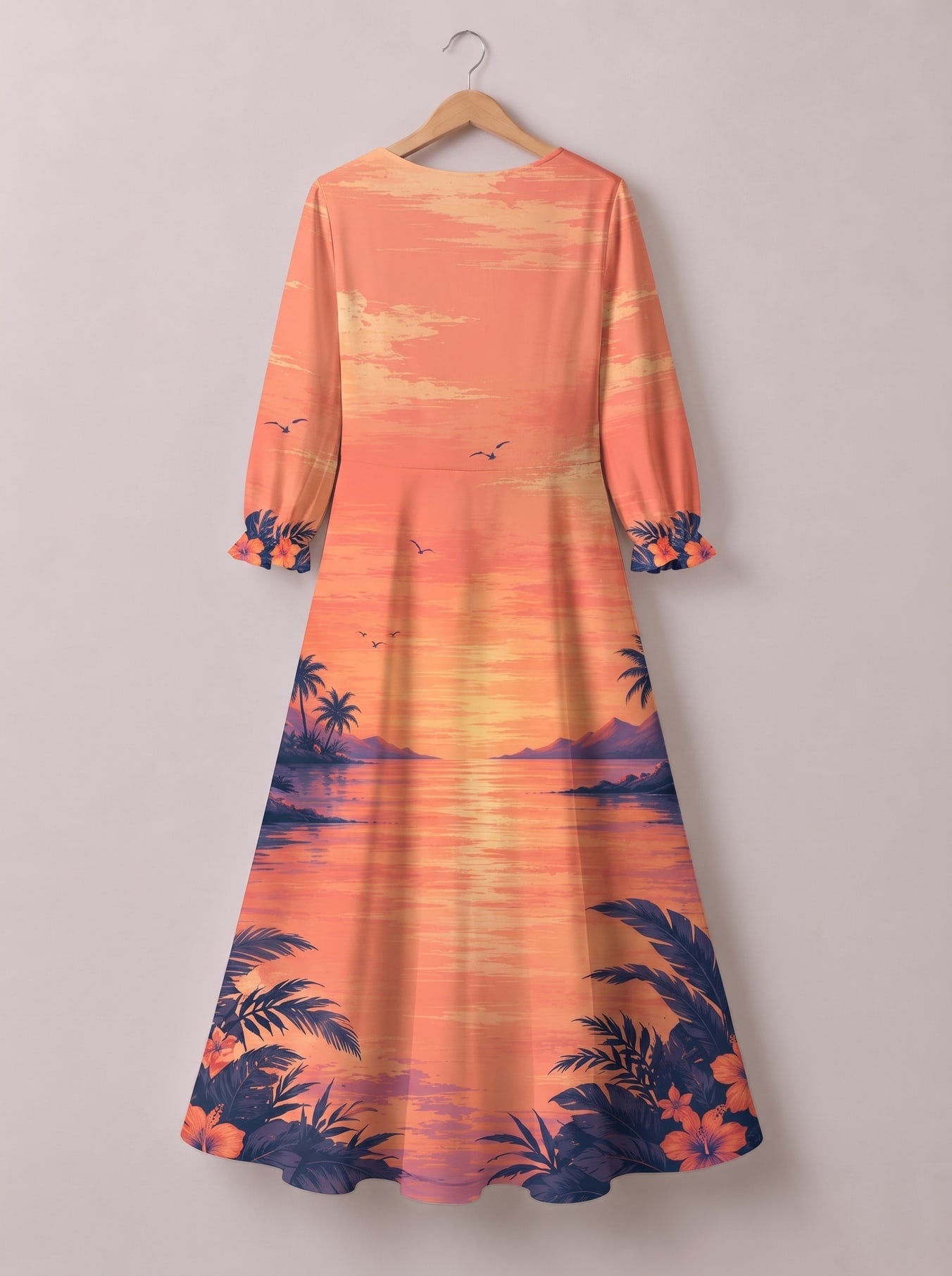 "Machweo" Long Sleeve Maxi Dress