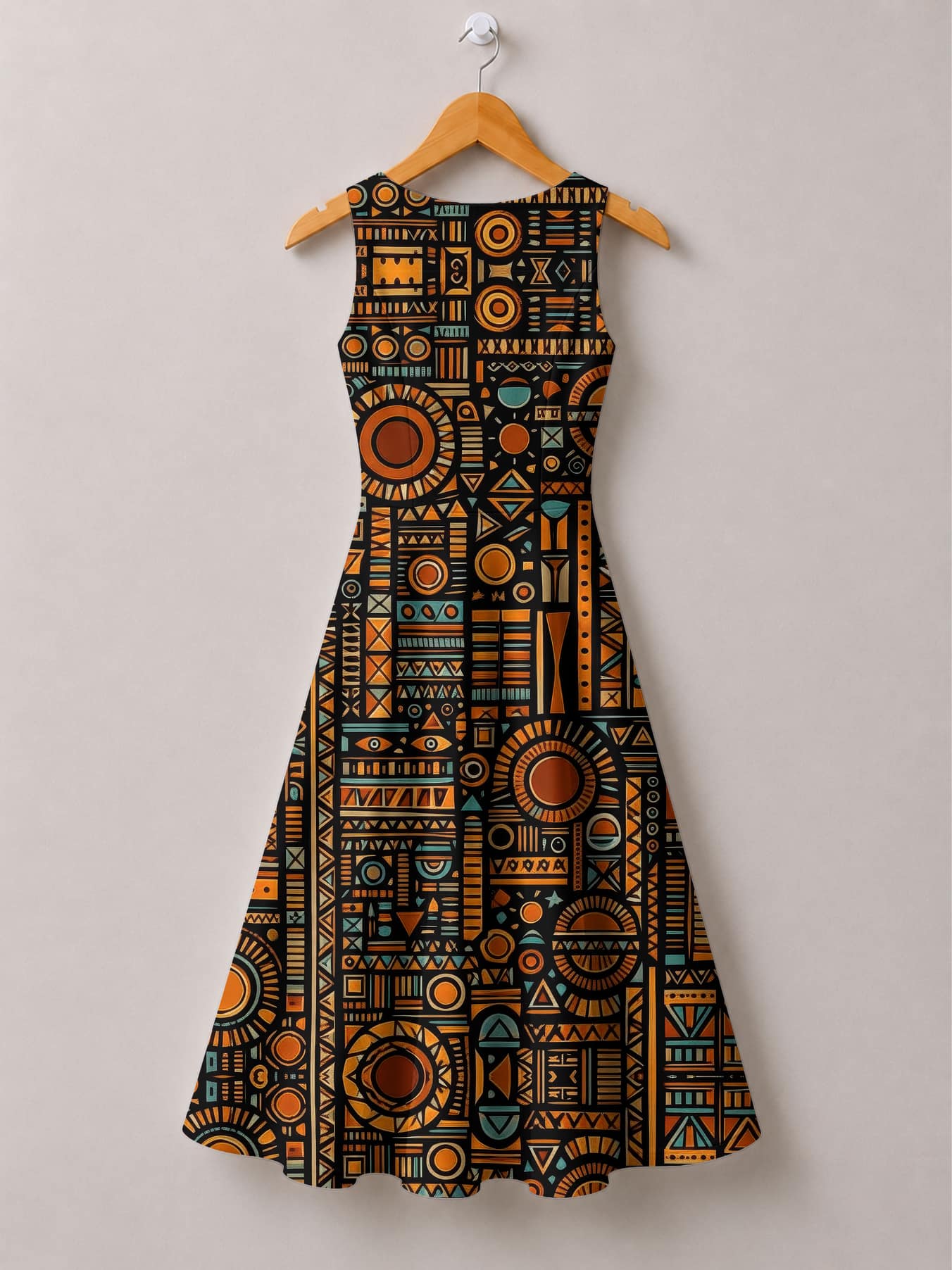 Afrocentric Pattern Corset Dress & Leggings Deal