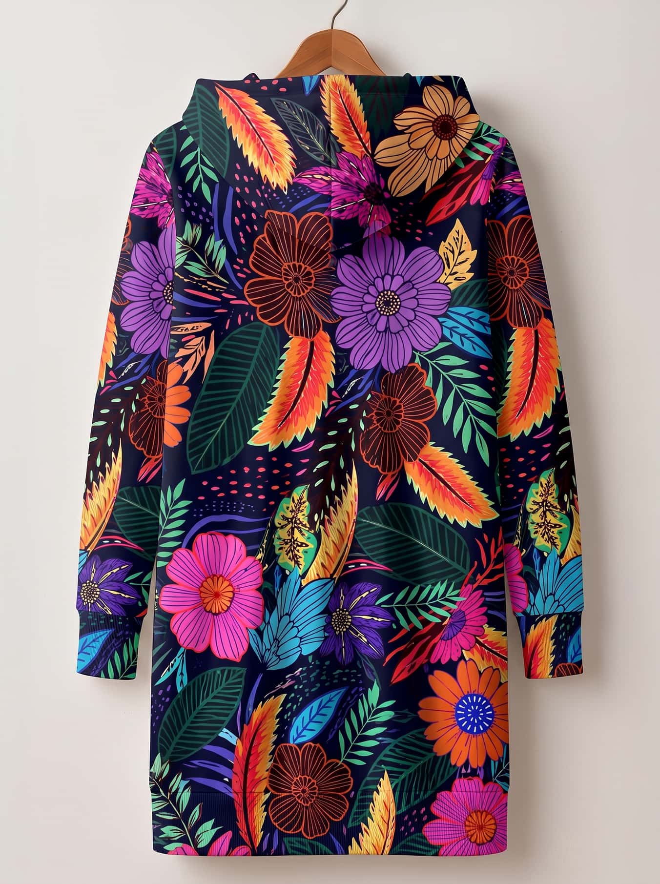 "Bustani" Hoodie Dress