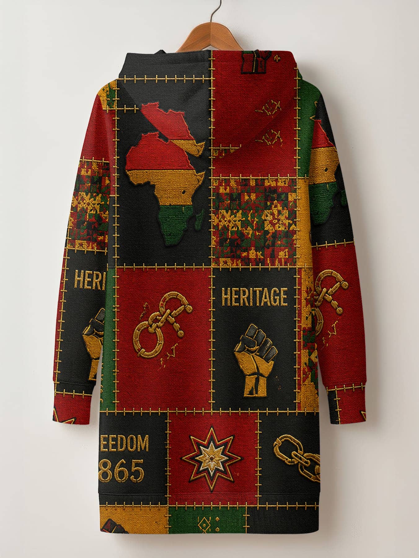 "Kumbuka" Hoodie Dress