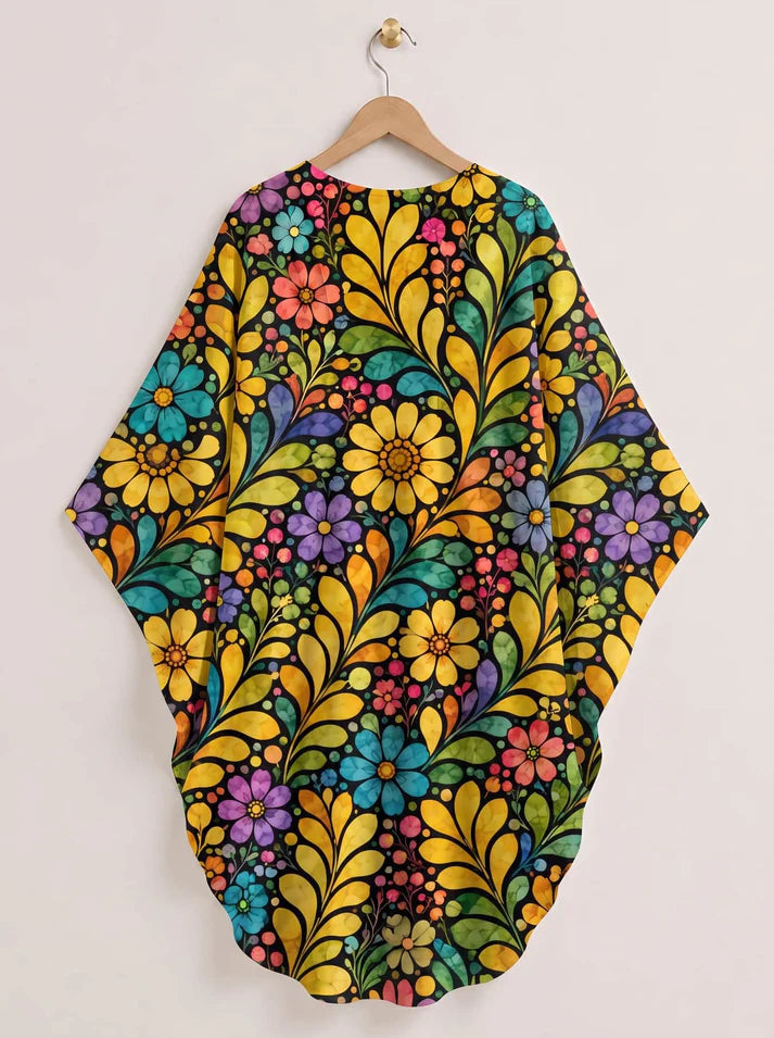 "Njano" Kaftan Dress