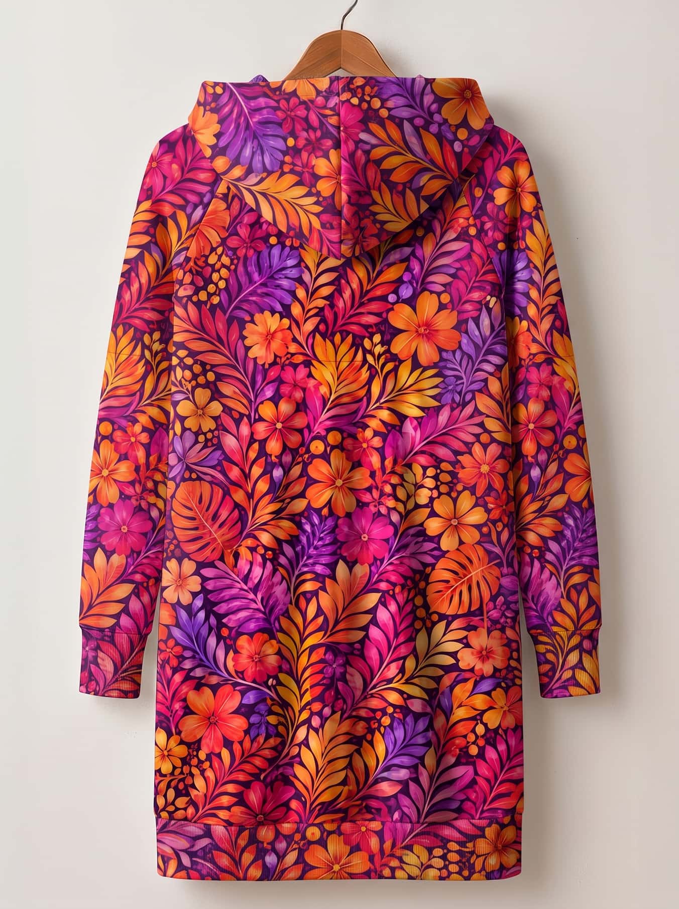 "Waridi" Hoodie Dress