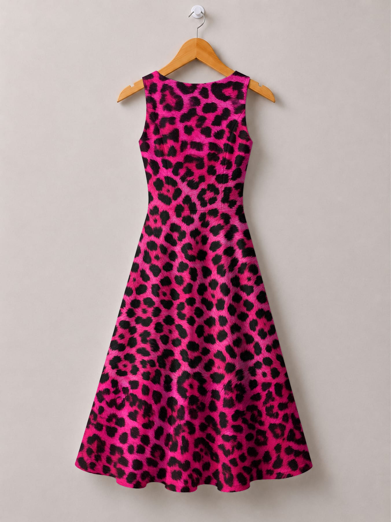 "Unstoppable" Pink Leopard Corset Dress