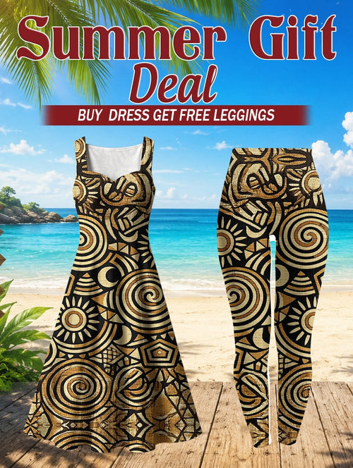 Sahara Corset Dress & Leggings Deal