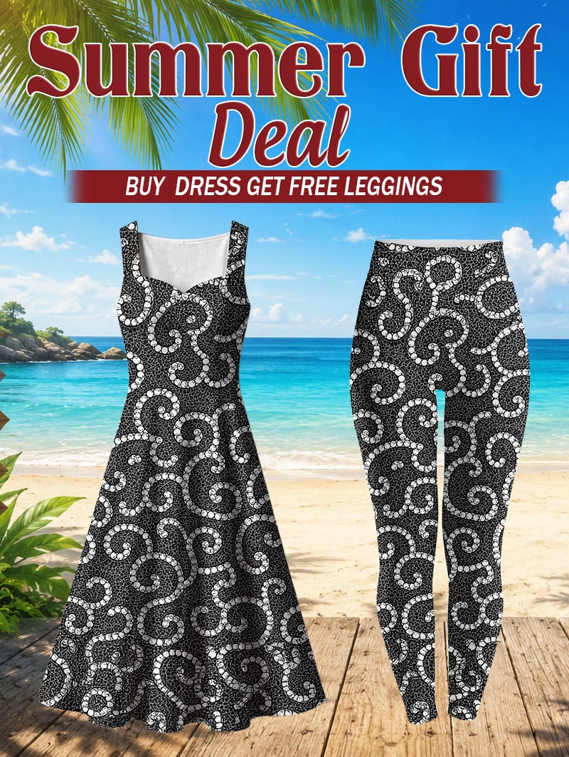 "Duara" Corset Dress & Leggings Deal