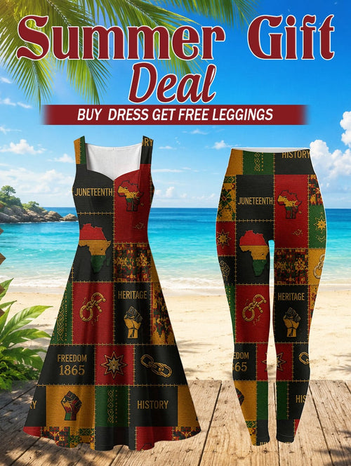 "Kumbuka" Corset Dress & Leggings Deal