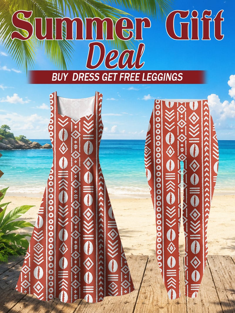 "Oshun Kijani" Corset Dress & Leggings Deal