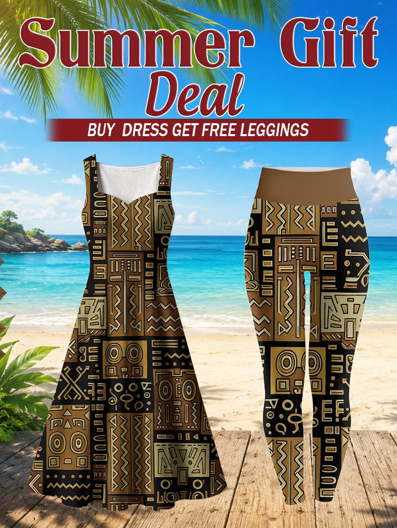 "Sankofa" Corset Dress & Leggings Deal