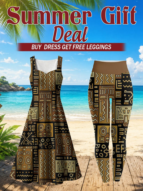 "Sankofa" Corset Dress & Leggings Deal