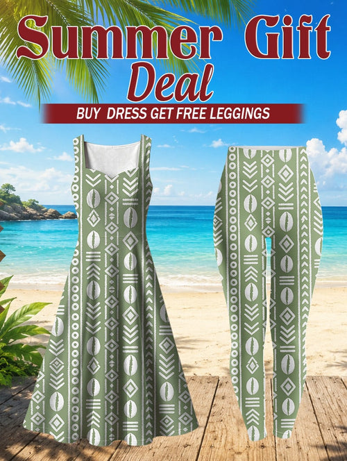Oshun Verde Corset Dress & Leggings Deal