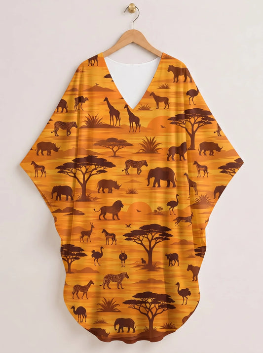 "Mbuga" Kaftan Dress