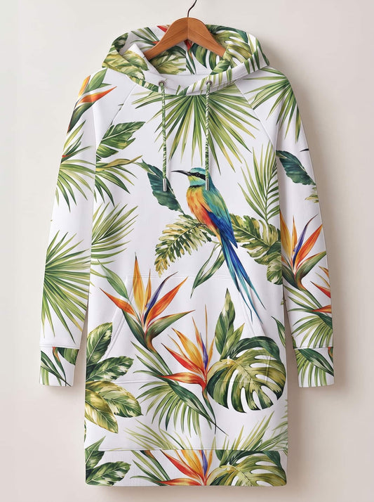 "Ndege" Hoodie Dress