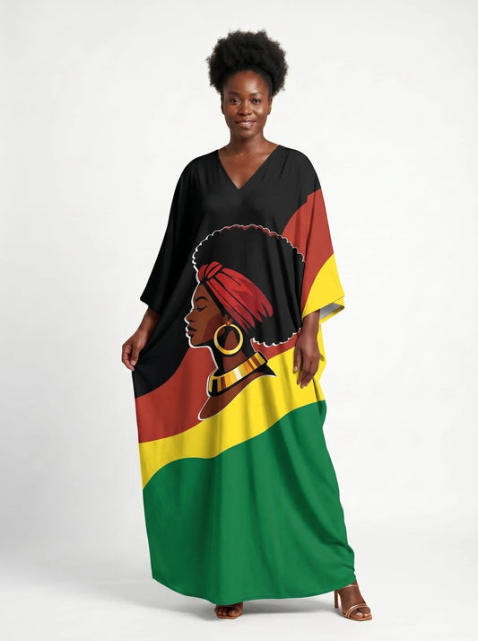 Black History Kaftan Dress
