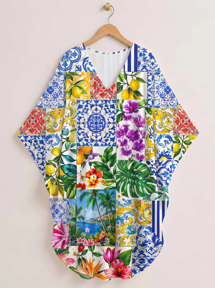 "Kisiwa" Kaftan Dress