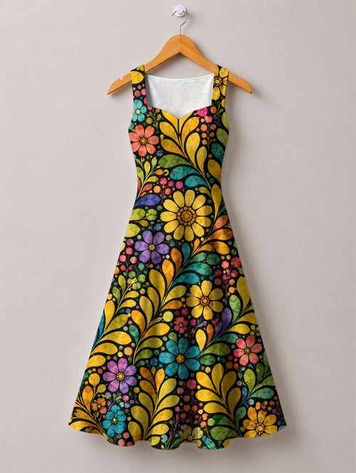 "Njano" Corset Dress