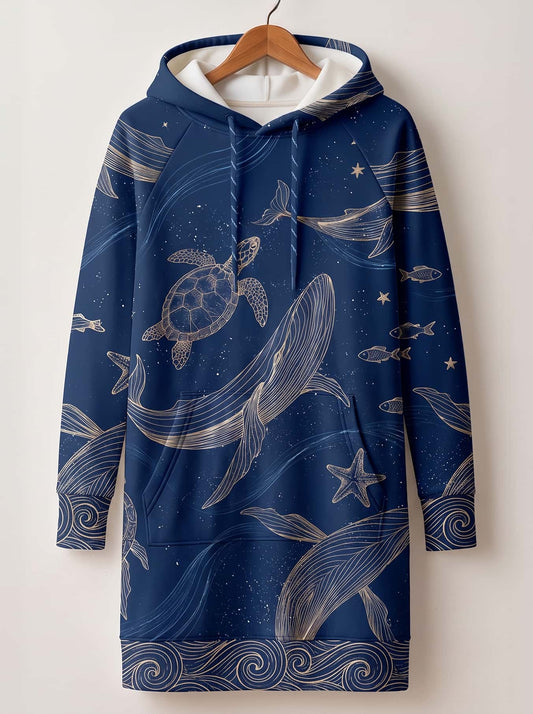 "Pwani" Hoodie Dress