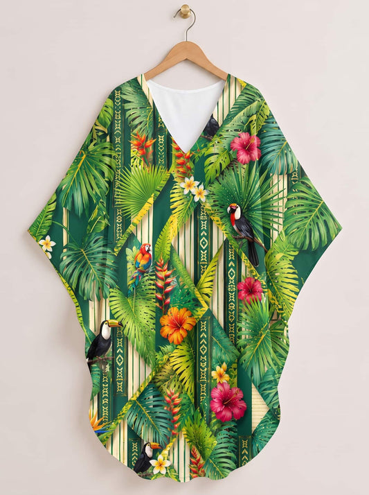 "Msitu" Kaftan Dress