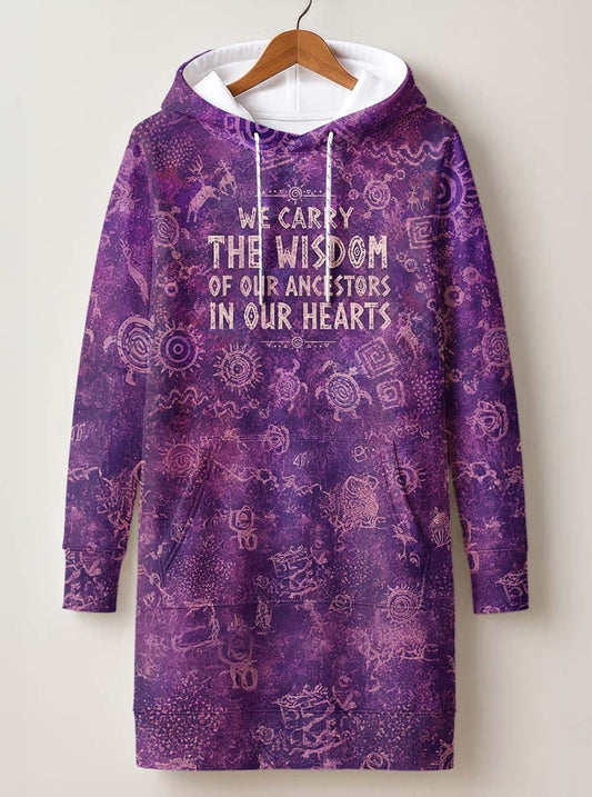 "Hekima" Hoodie Dress