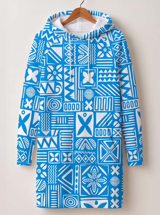 "Anga" Hoodie Dress