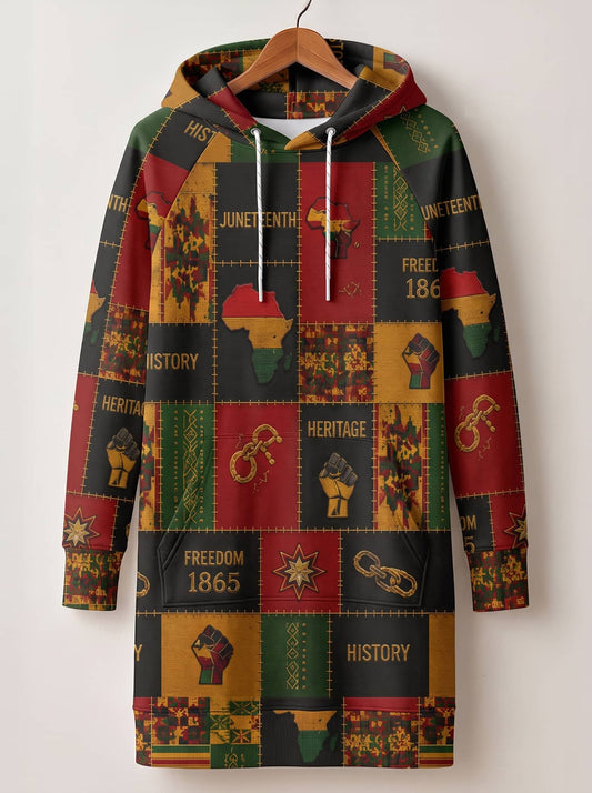 "Kumbuka" Hoodie Dress