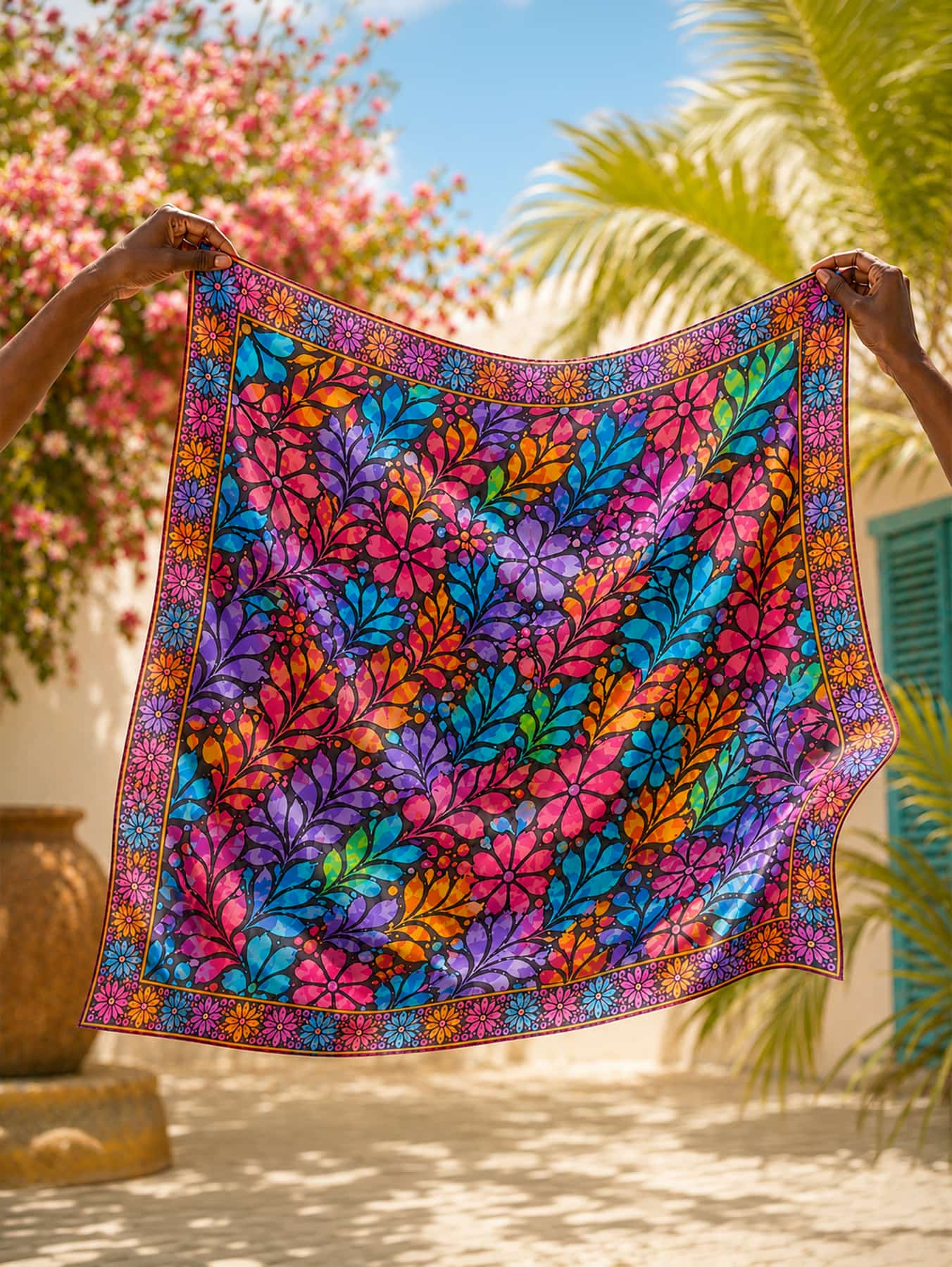 "Rangi" Silk Scarf