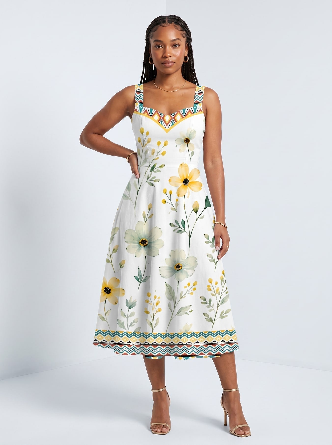 "Alizeti" Corset Dress