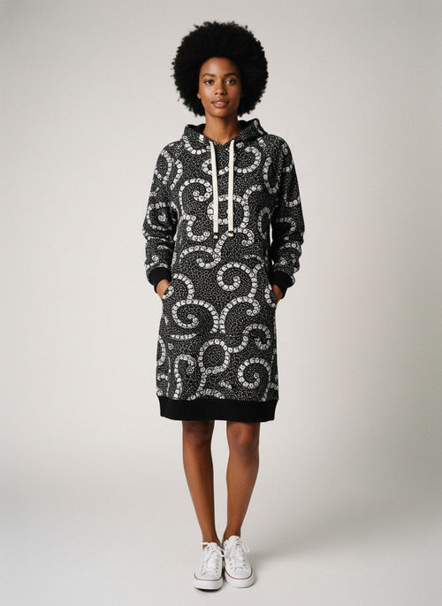 "Duara" Hoodie Dress