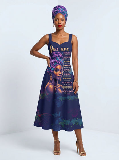 Blue Orchid Corset Dress