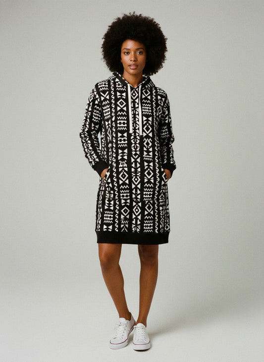 "Kuba" Hoodie Dress
