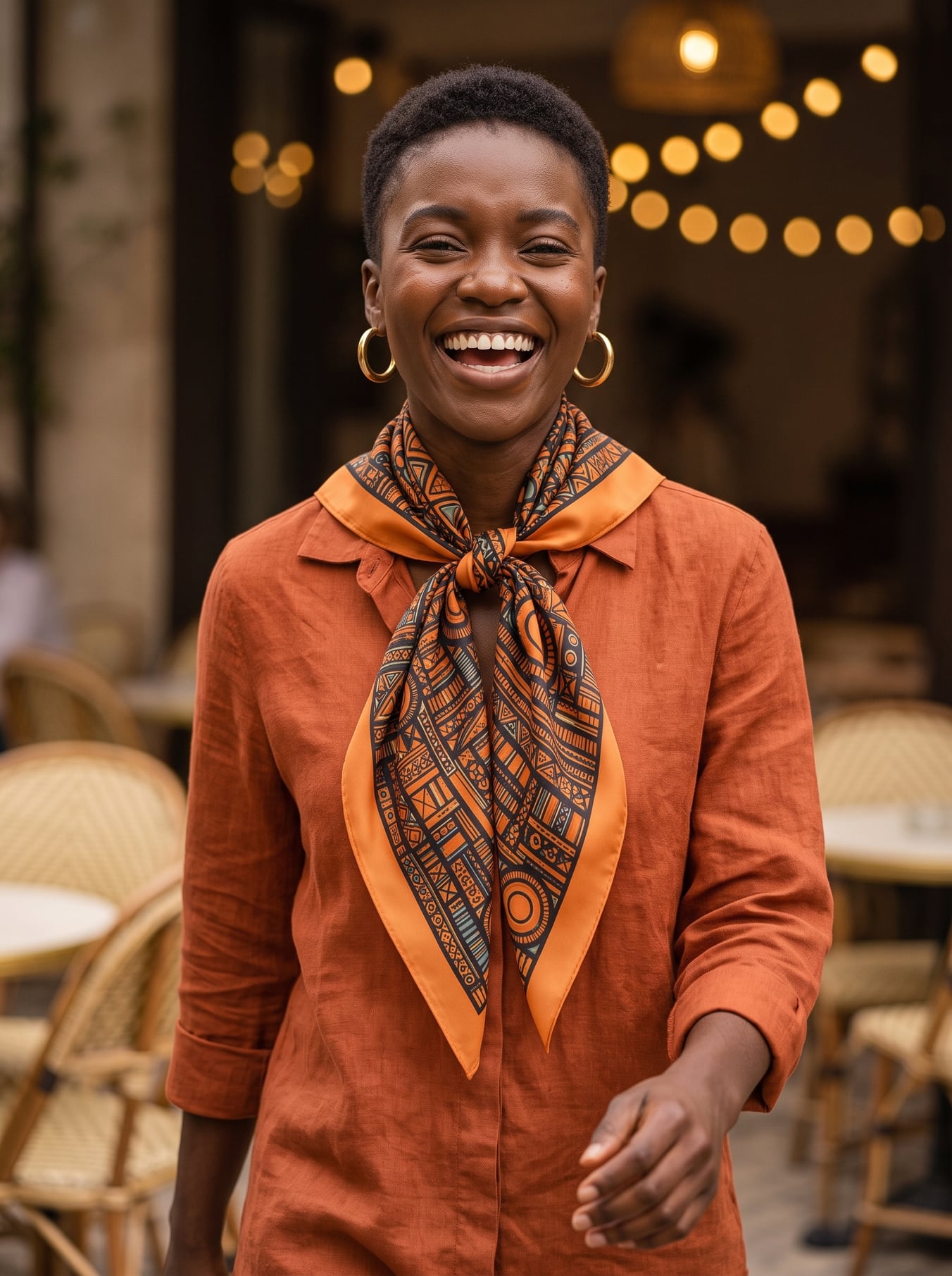 Afrocentric Pattern Bandana