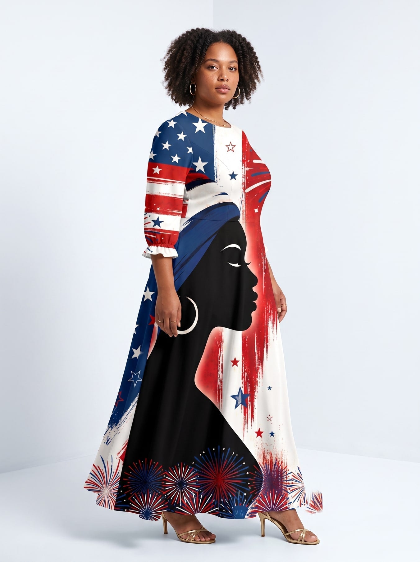 "Glory" Long Sleeve Maxi Dress