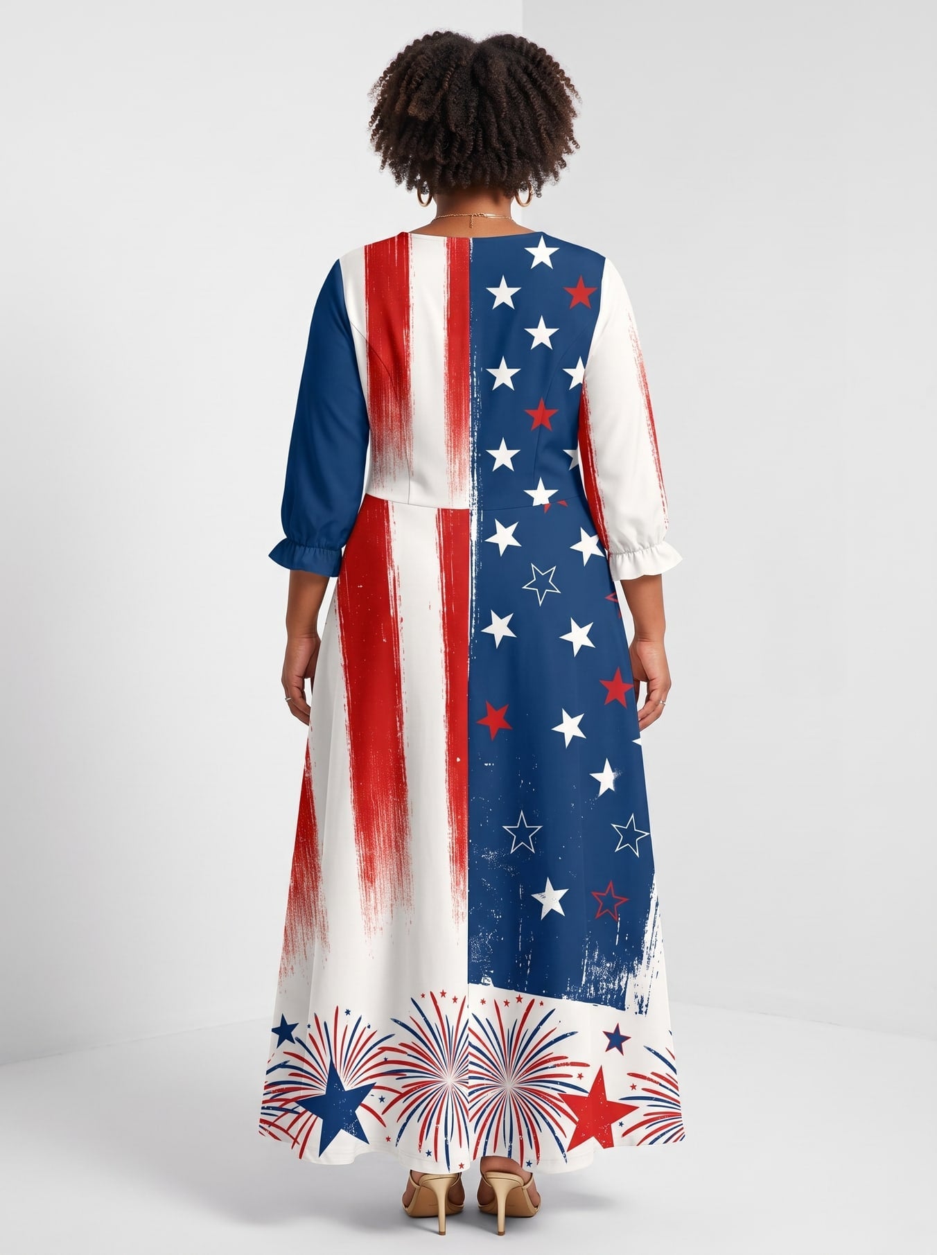 "Glory" Long Sleeve Maxi Dress
