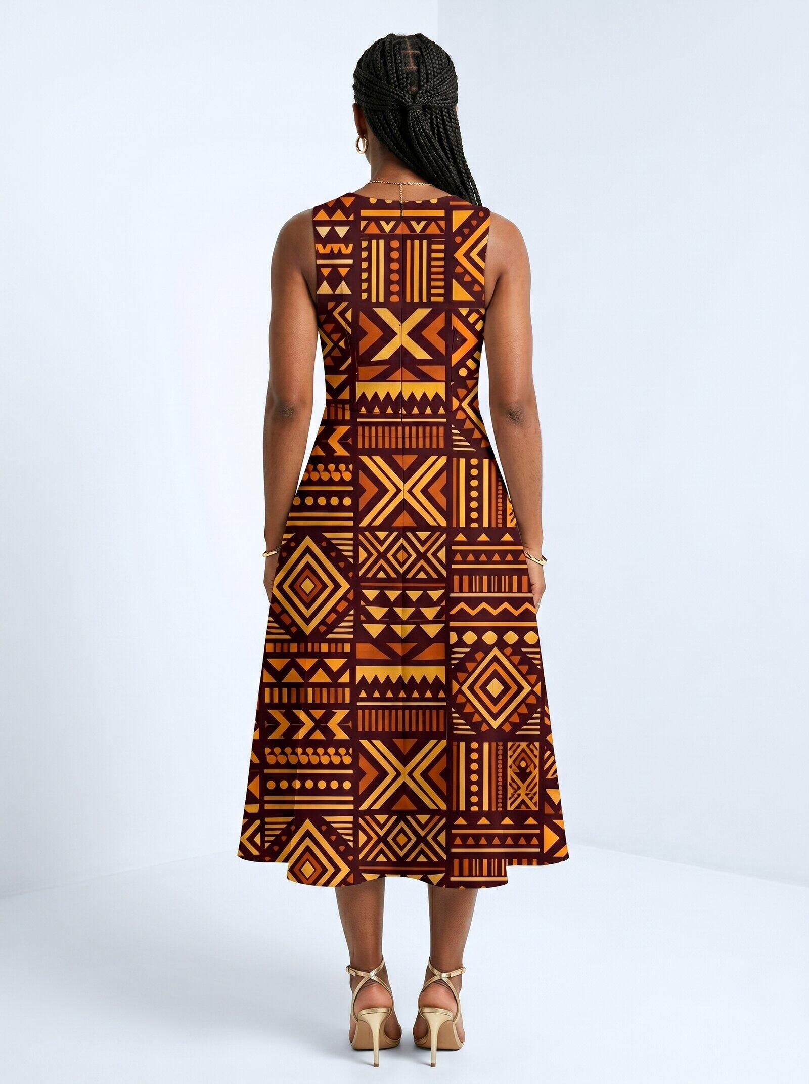 Mudcloth Corset Dress & Leggings Deal