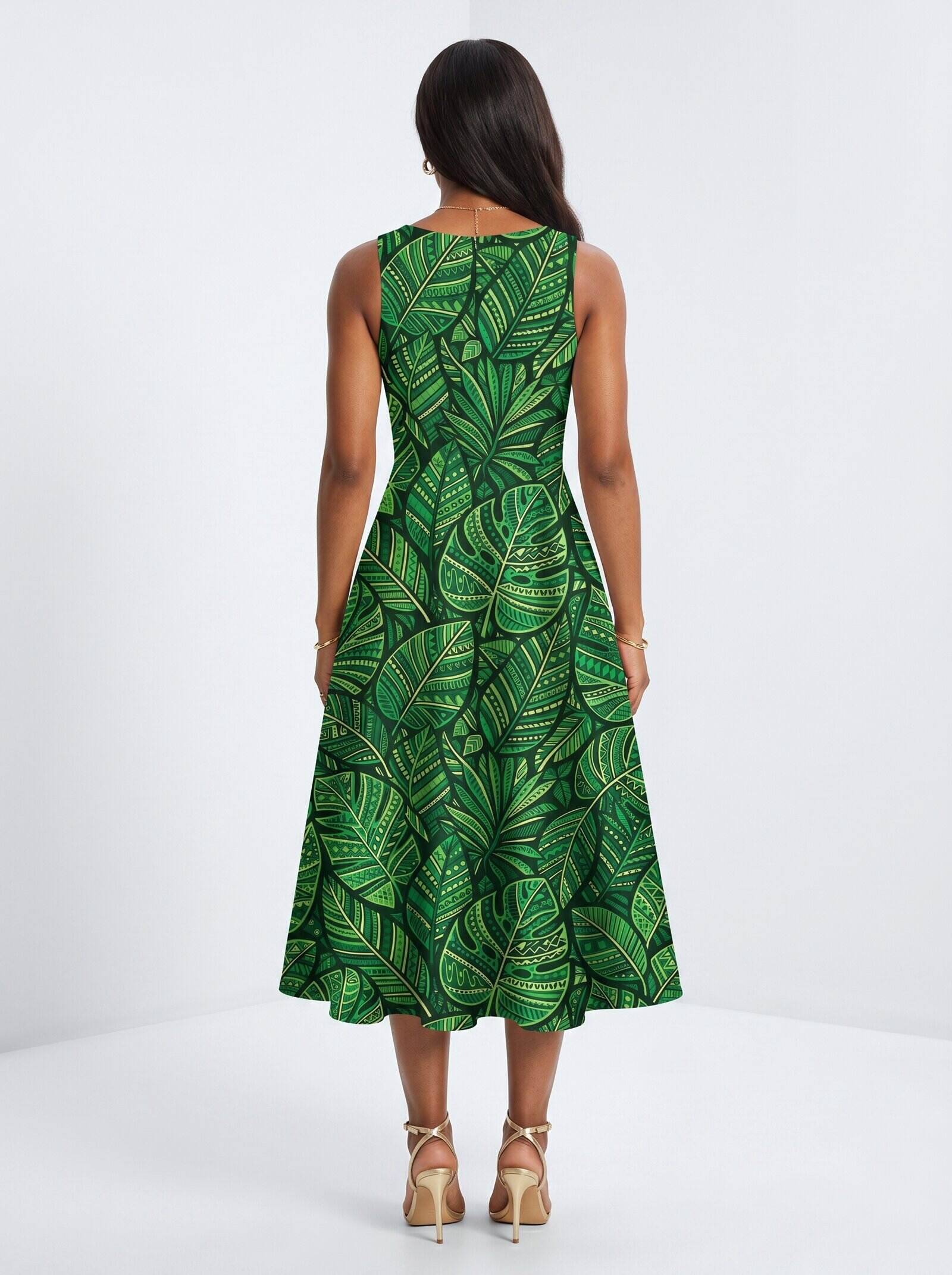 "Asili" Emerald Corset Dress & Leggings Deal