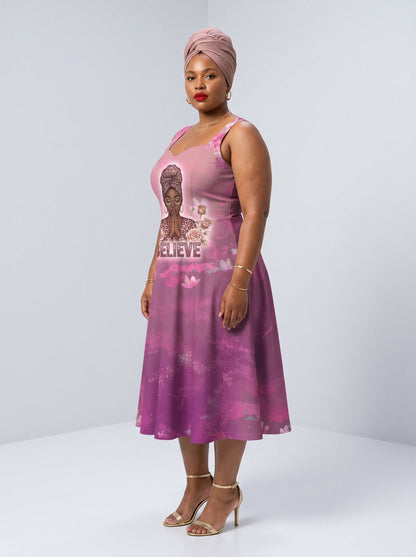 "Imani" Wild Rose Corset Dress