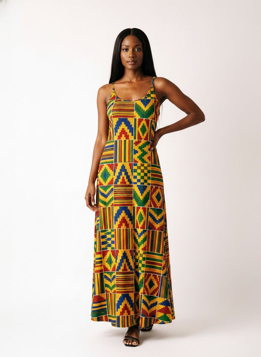 "Kumasi" Maxi Dress