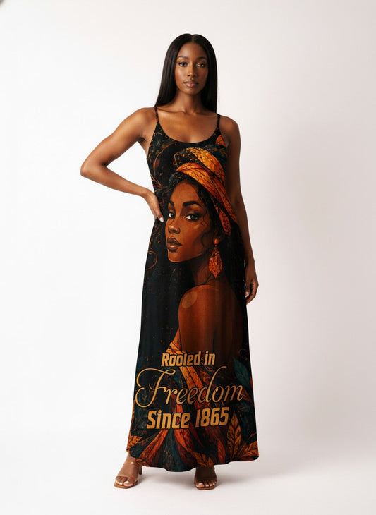 "Huru" Maxi Dress