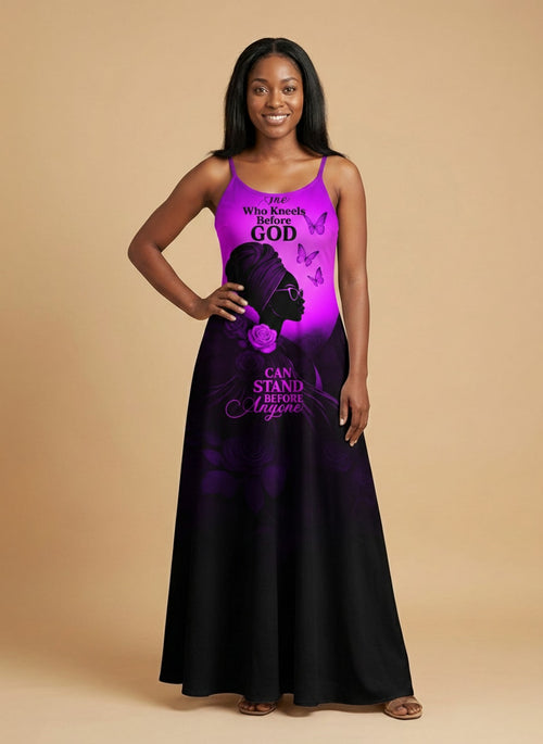 "Selah" Purple Maxi Dress